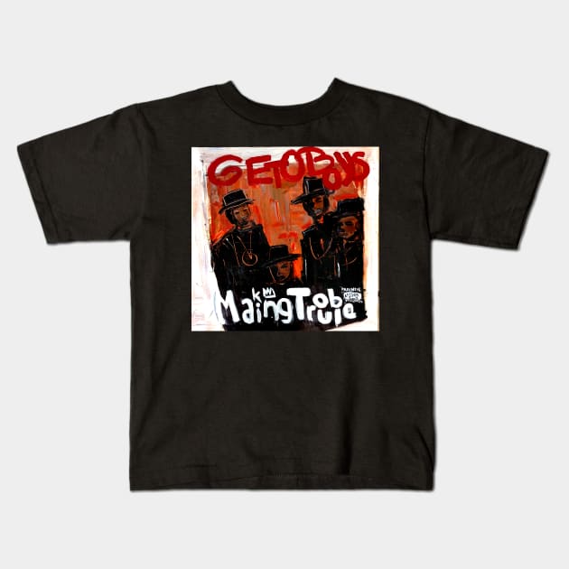 Geto Boys Kids T-Shirt by ElSantosWorld